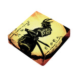 Sunset Samurai Warrior Print Outdoor Seat Cushion Cover