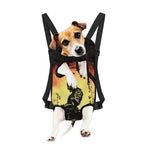 Sunset Samurai Warrior Print Pet Carrier Backpack