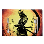 Sunset Samurai Warrior Print Placemat