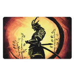 Sunset Samurai Warrior Print Polyester Doormat
