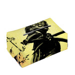 Sunset Samurai Warrior Print Rectangle Tissue Box Cover
