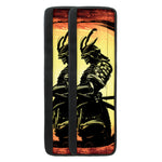 Sunset Samurai Warrior Print Refrigerator Handle Covers