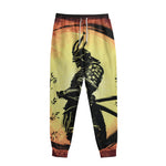 Sunset Samurai Warrior Print Sweatpants