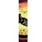Sunset Samurai Warrior Print Table Runner