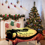 Sunset Samurai Warrior Print Tablecloth