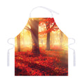 Sunshine Autumn Tree Print Adjustable Apron