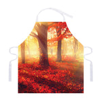 Sunshine Autumn Tree Print Adjustable Apron