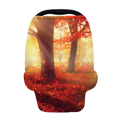 Sunshine Autumn Tree Print Baby Seat Cover