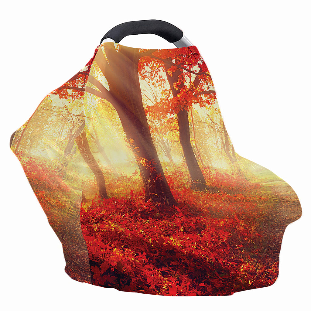 Sunshine Autumn Tree Print Baby Seat Cover