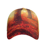 Sunshine Autumn Tree Print Baseball Cap