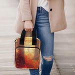 Sunshine Autumn Tree Print Bible Tote Bag