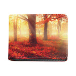 Sunshine Autumn Tree Print Bifold Wallet