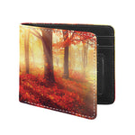 Sunshine Autumn Tree Print Bifold Wallet