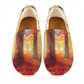 Sunshine Autumn Tree Print Casual Shoes
