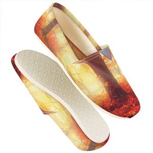 Sunshine Autumn Tree Print Casual Shoes