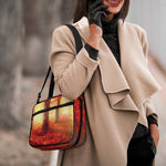 Sunshine Autumn Tree Print Double Strap Bible Bag