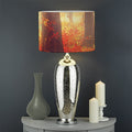 Sunshine Autumn Tree Print Drum Lamp Shade