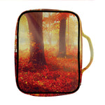 Sunshine Autumn Tree Print Front Pocket Bible Bag