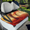 Sunshine Autumn Tree Print Golf Cart Seat Cover