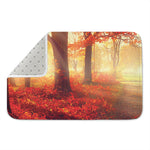 Sunshine Autumn Tree Print Indoor Door Mat