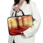 Sunshine Autumn Tree Print Laptop Sleeve With Handle