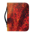Sunshine Autumn Tree Print Leather Bible Cover