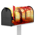 Sunshine Autumn Tree Print Mailbox Cover