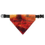 Sunshine Autumn Tree Print Over The Collar Dog Bandana