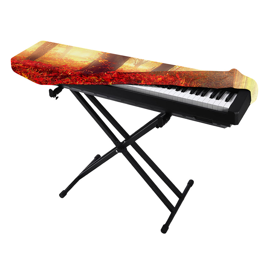 Sunshine Autumn Tree Print Piano Keyboard Cover