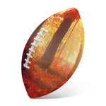 Sunshine Autumn Tree Print Rugby Ball