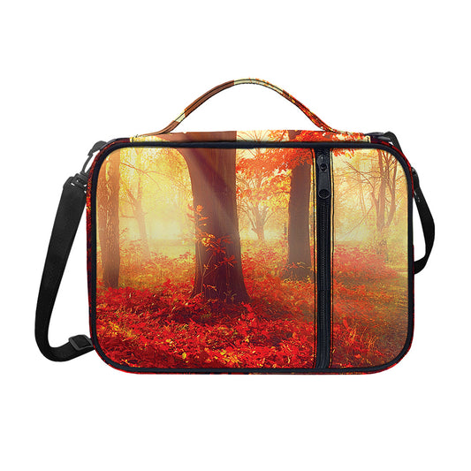 Sunshine Autumn Tree Print Shoulder Strap Bible Bag