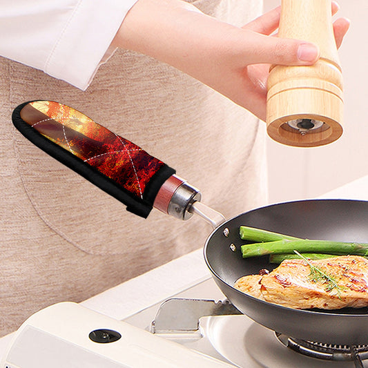 Sunshine Autumn Tree Print Skillet Handle Cover