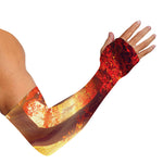Sunshine Autumn Tree Print Sun Protection Arm Sleeves