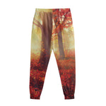 Sunshine Autumn Tree Print Sweatpants