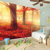 Sunshine Autumn Tree Print Wall Sticker