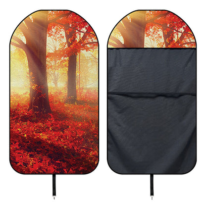 Sunshine Autumn Tree Print Waterproof Car Seat Cover
