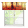 Sunshine Autumn Tree Print Window Valance