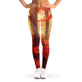 Sunshine Autumn Tree Print Women's Leggings