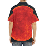 Super Blood Moon Lunar Eclipse Print Aloha Shirt