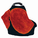 Super Blood Moon Lunar Eclipse Print Baby Seat Cover