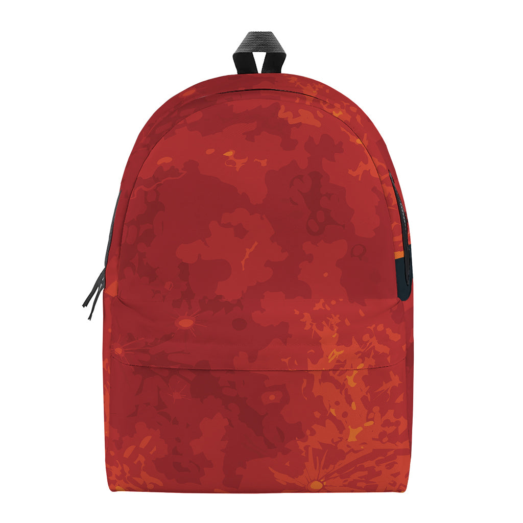 Super Blood Moon Lunar Eclipse Print Backpack