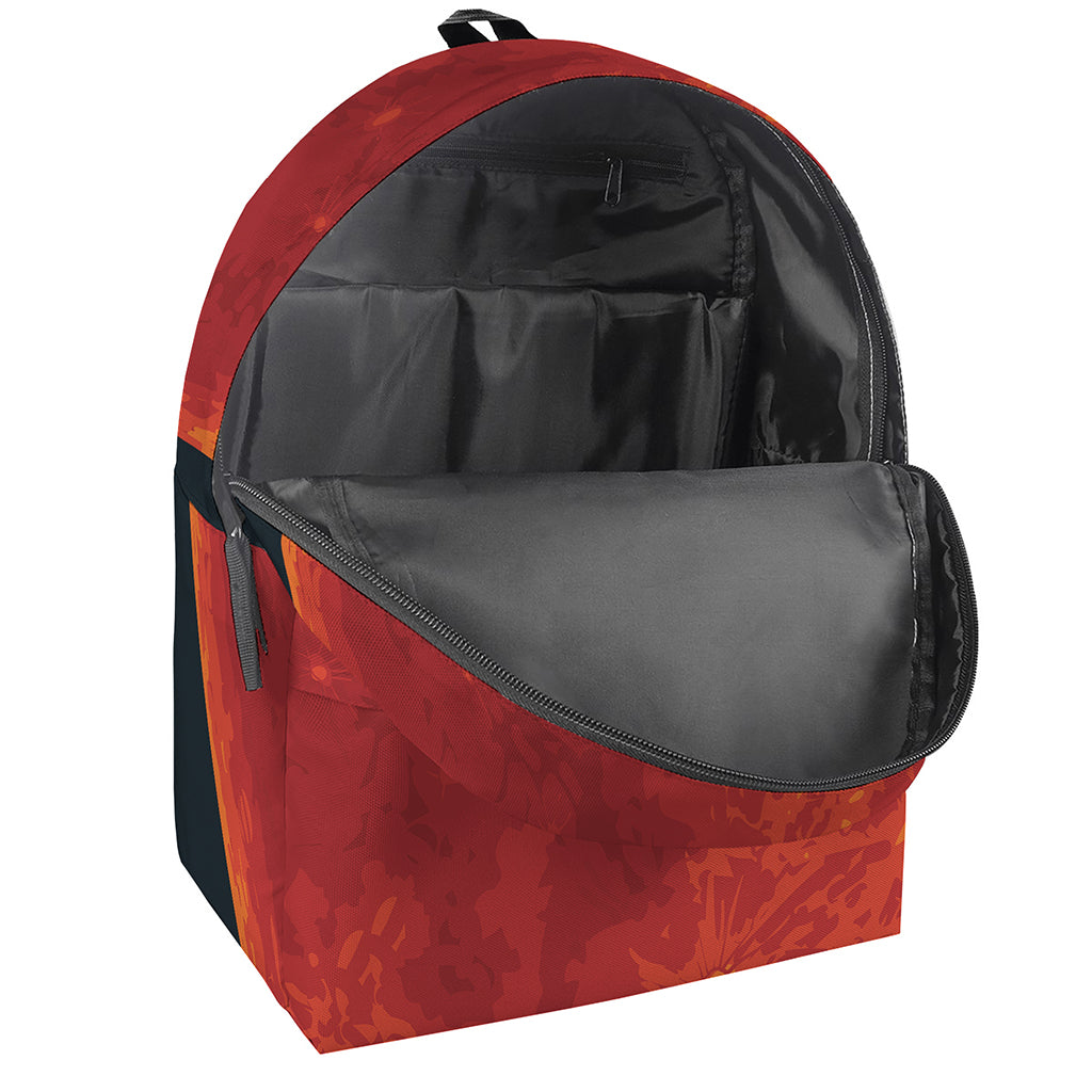 Super Blood Moon Lunar Eclipse Print Backpack