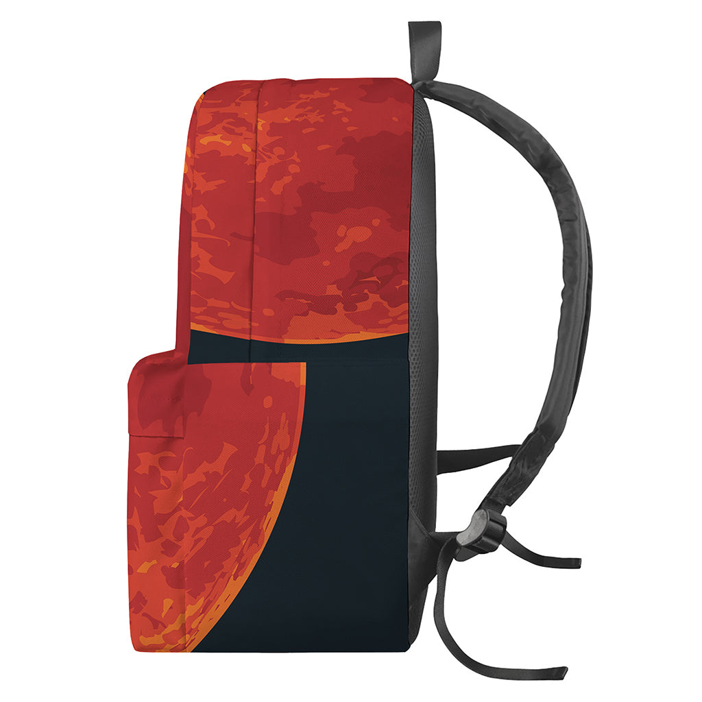 Super Blood Moon Lunar Eclipse Print Backpack