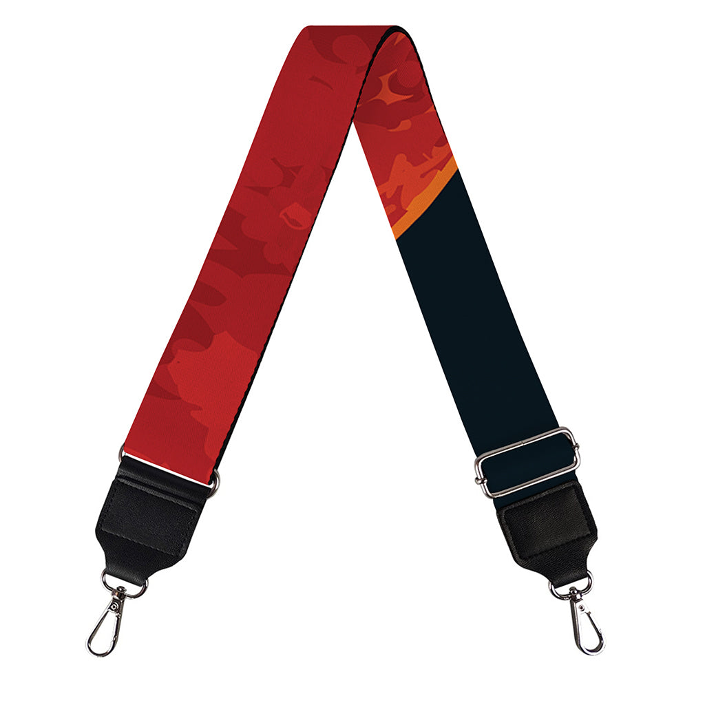 Super Blood Moon Lunar Eclipse Print Bag Strap