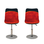 Super Blood Moon Lunar Eclipse Print Bar Stool Covers