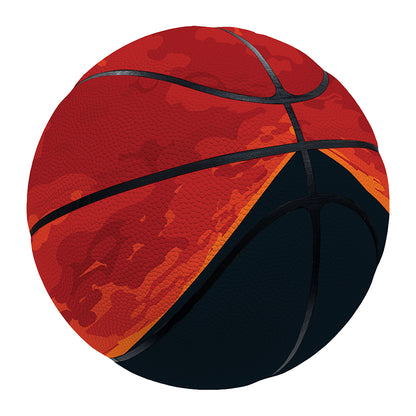 Super Blood Moon Lunar Eclipse Print Basketball