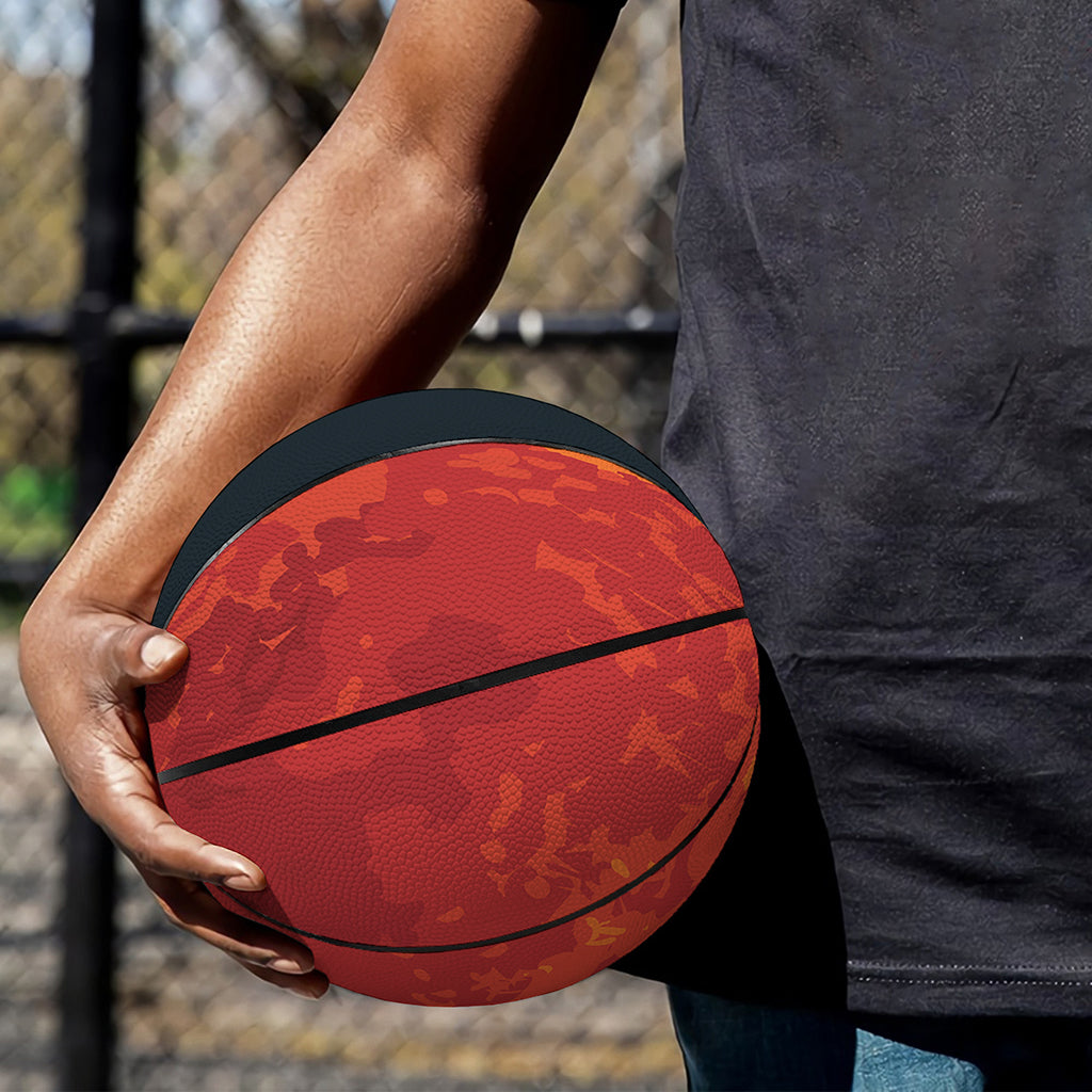 Super Blood Moon Lunar Eclipse Print Basketball