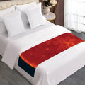 Super Blood Moon Lunar Eclipse Print Bed Runner