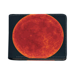Super Blood Moon Lunar Eclipse Print Bifold Wallet