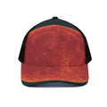Super Blood Moon Lunar Eclipse Print Black Mesh Trucker Hat